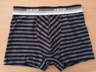 Kohandatud meeste triibulõng värvitud puuvilla aluspesu